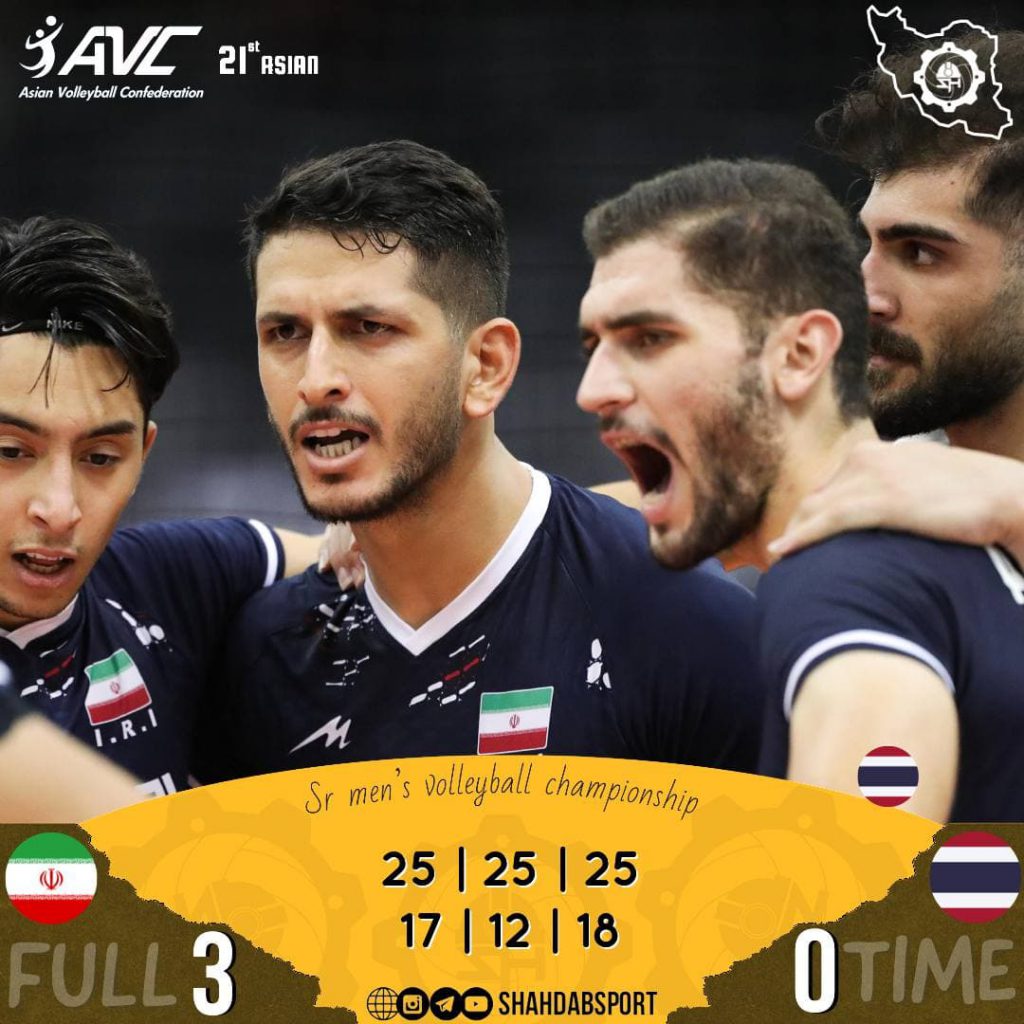 والیبال قهرمانی آسیا
